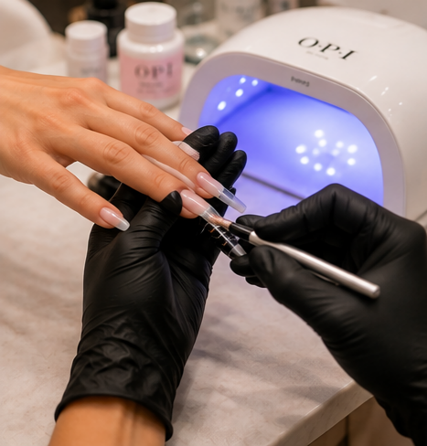 Gel Nail Extensions in Mumbai with long-lasting professional nail enhancement.