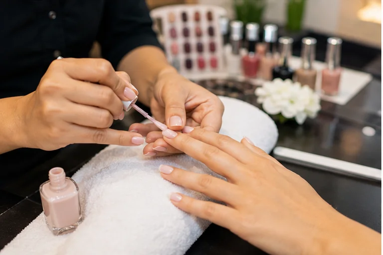 Professional nail beauty treatment in Vile Parle