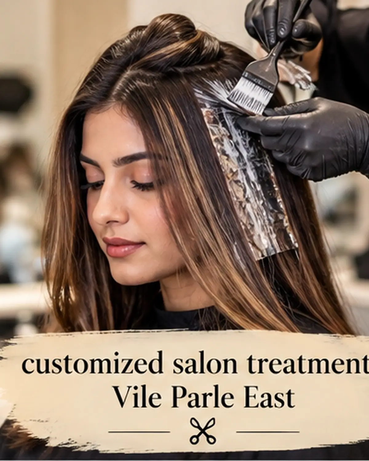 Customized salon treatments in Vile Parle East for personalized hair care