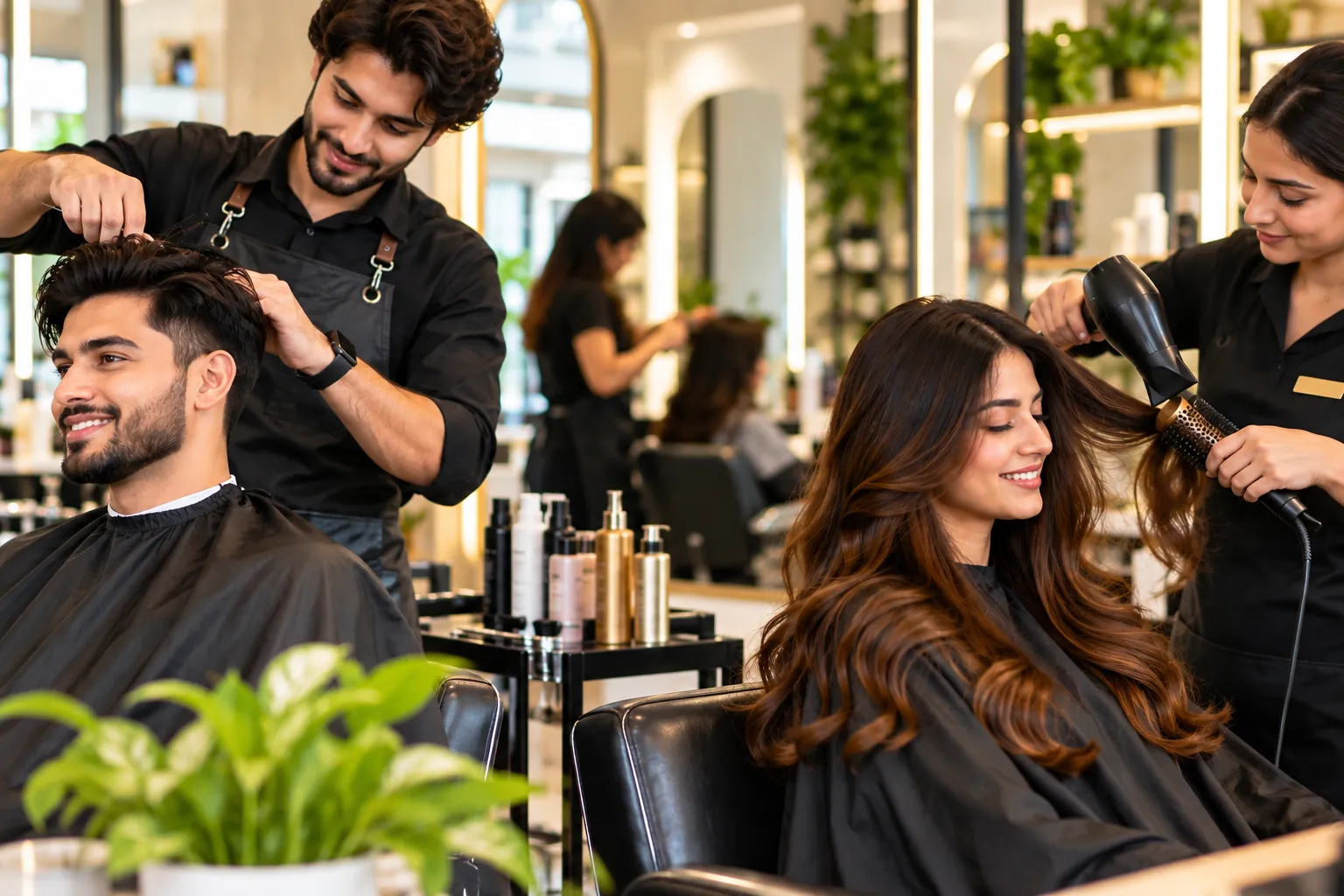 Unisex Salon in Vile Parle East Convenient unisex salon services for men and women in Vile Parle East, Mumbai